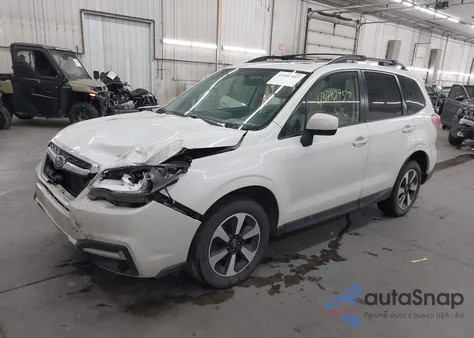 2017 Subaru Forester 2.5I Premium z USA, uszkodzony, nr VIN JF2SJAEC7HH804213